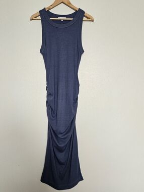 Michael Stars Racer Back Blue Dress Medium